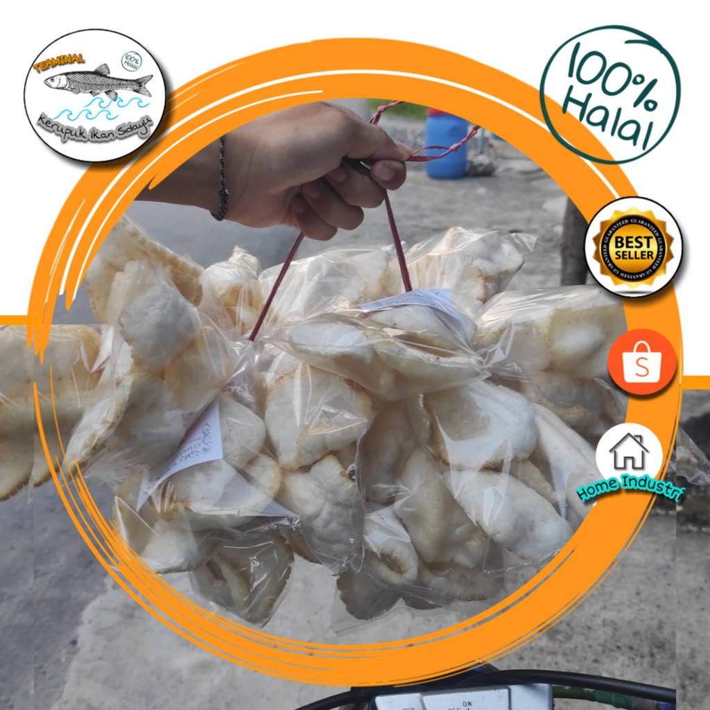 

KERUPUK IKAN GORENG PASIR | Kerupuk Tayamum Sehat