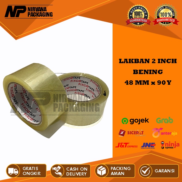 

LAKBAN BENING 2 INCH - 48 MM X 90 YARD FULL KUALITAS DAIMARU