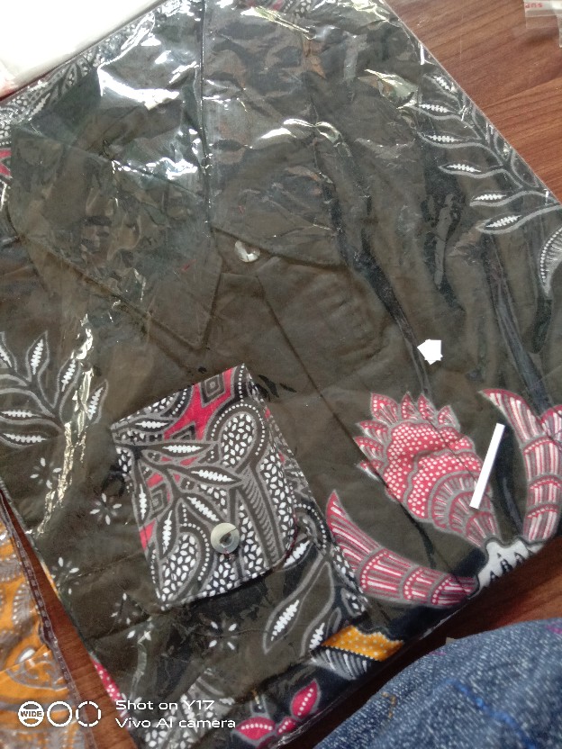 Couple Batik Tunik Modern Seragam Kerja Kantor Lengan Panjang Terbaru