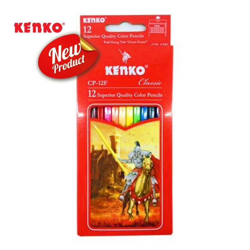 

TERMURAH !! Pensil Warna KENKO 12 Panjang CP - 12F / KENKO Pensil Warna Murah - Berkualitas Terlaris