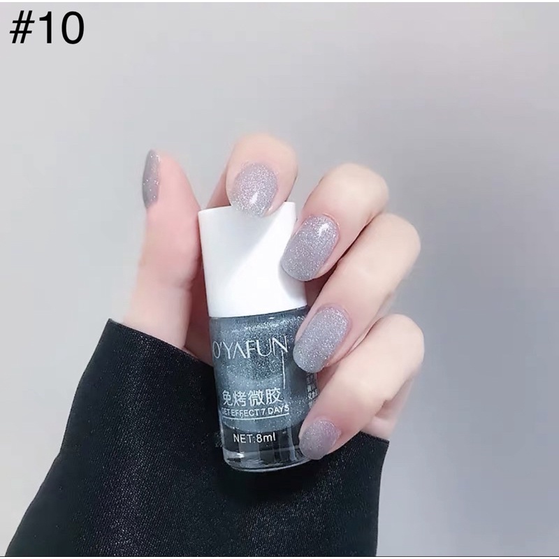 Kutek Mini 8ml Warna Bling Cantik Sangat Mudah Digunakan ( cepat kering )