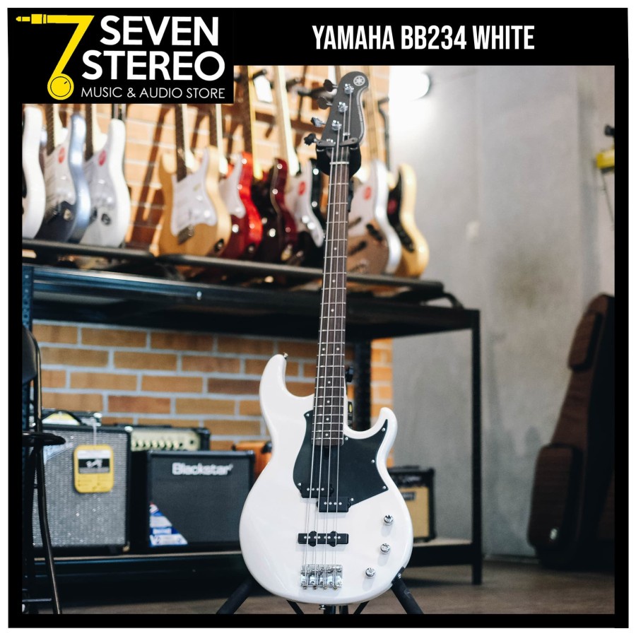 Yamaha BB234 BB 234 Vintage White Electric Bass