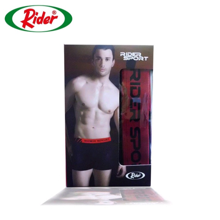 Celana Dalam Boxer Rider Sport Pria R763B Multi warna (1 Pcs in 1 Box)