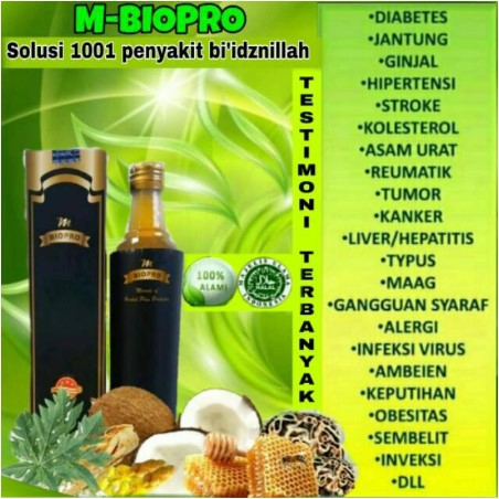 (Bisa COD) M BIOPRO Herbal Probiotik Solusi 1001 Penyakit M-BIOPRO m-bio pro mbiopro ASLI M BIO PRO