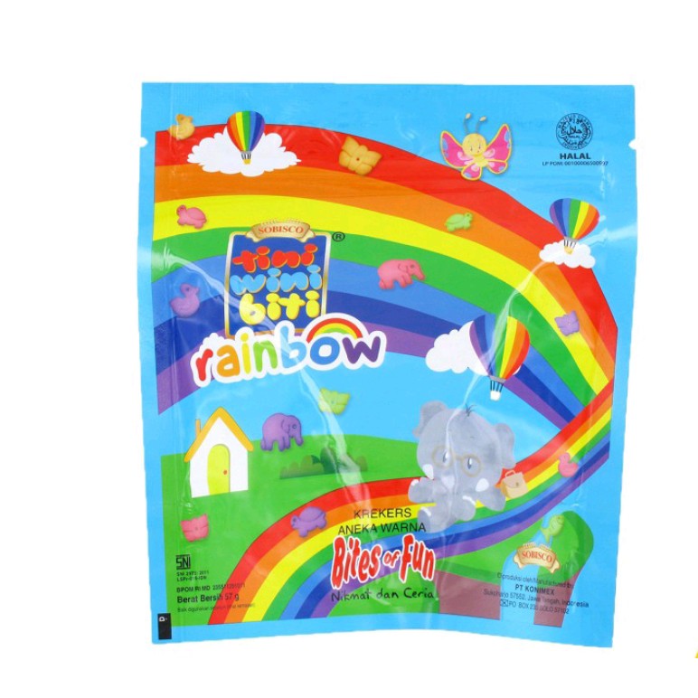 

Tini Wini Biti RaiBow 57 gram per 5 pack