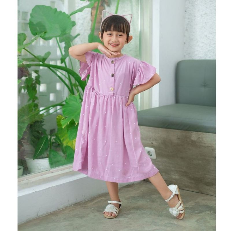 Afsheenastore Lovly Dress By Almahyra Kids