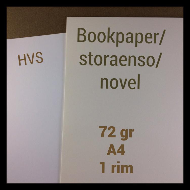 Book Paper | Bookpaper | Storaenso | Novel | 72 Gr | A4 Special
