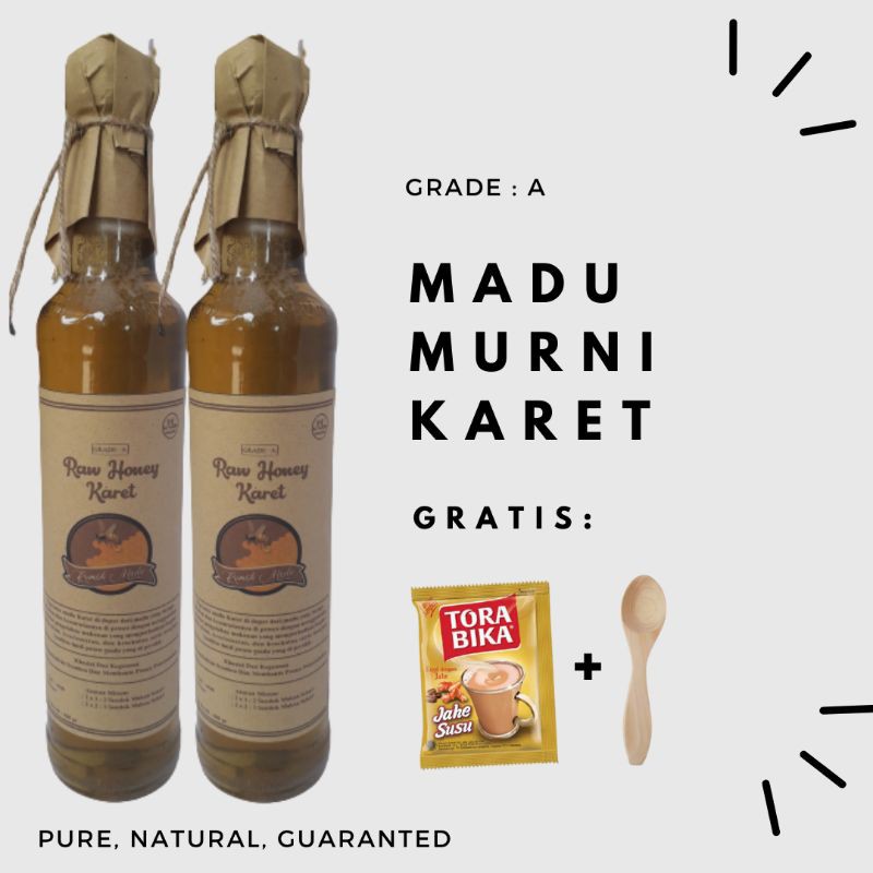 

MADU ASLI KARET 600 GRAM