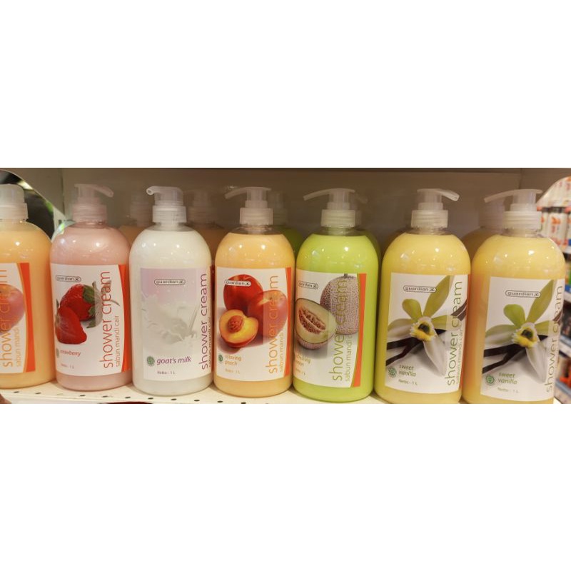 guardian shower cream 1L