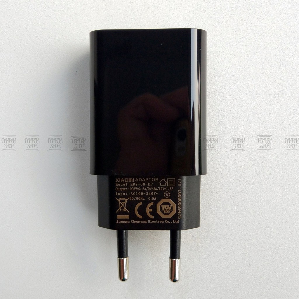 Kepala Adaptor Charger XiaoMi Fast Charging Indonesia Original 2A MDY-08-DF MDY08DF Xiao Mi Redmi