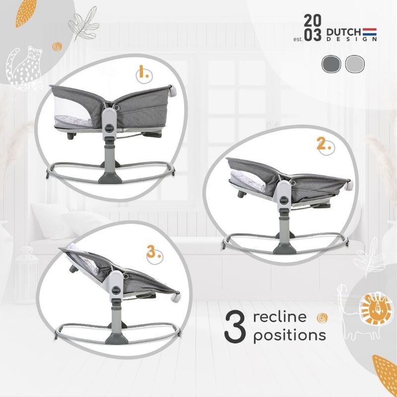 Makassar - Ayunan Bayi Bouncer CocoLatte 6 in 1 All Connect Bedside Side Bed Bassinet Rocker