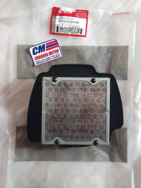 saringan filter udara vario 110 lama vario techno 110 karbu 17210-KVB-930 original HONDA AHM