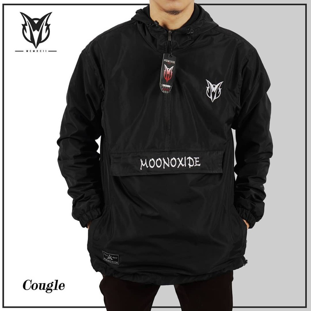 PROMO MURAH - LAGI HITS JAKET PARASIT MOONOXIDE ORIGINAL DISTRO BDG - HITAM MERAH MAROON HIJAU ARMY