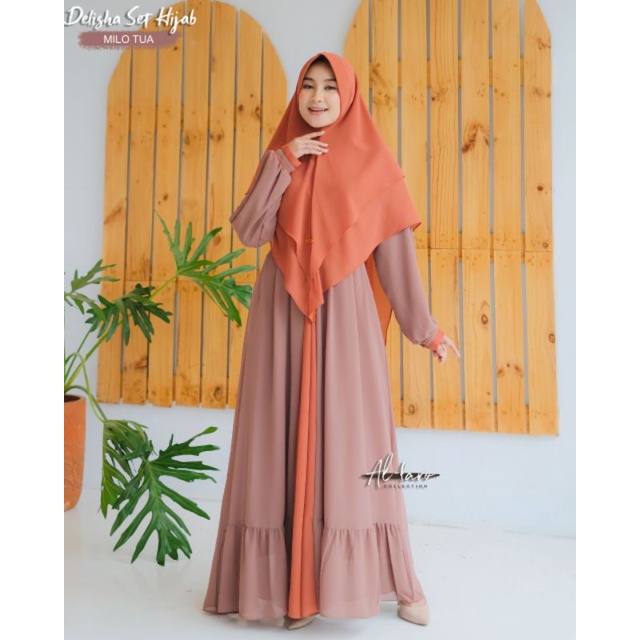 Delisha set hijab by alfaro