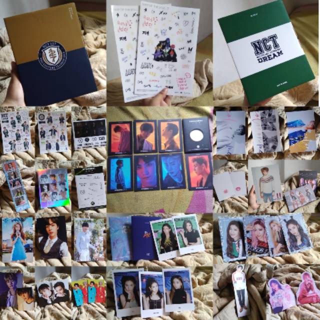 Official goods KPop Mercedes KPop EXO BTS NCT album fullset album murah Korea