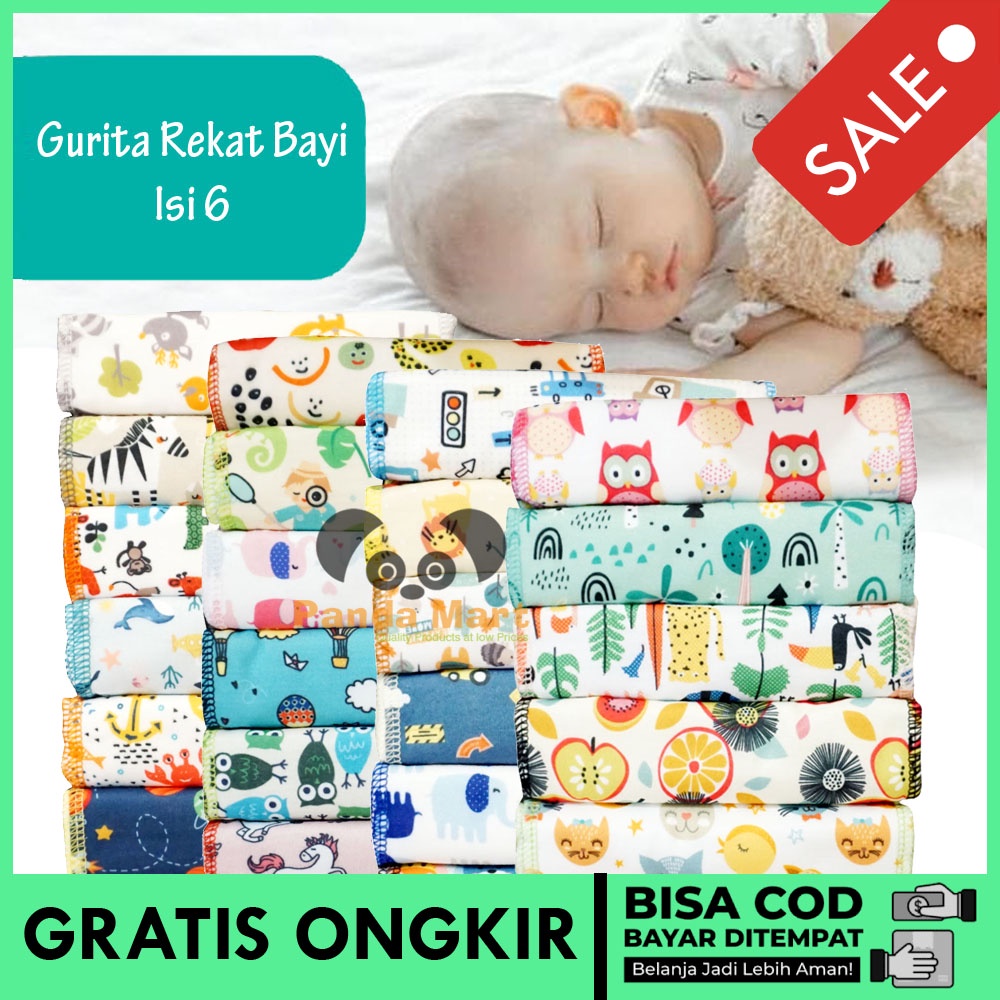 Gurita Bayi Rekat Instan Isi 6 Carterlove / Perekat PREMIUM [ BISA COD ]