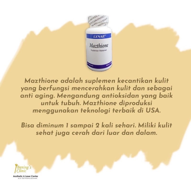 Bening's Supplement Whitening Super