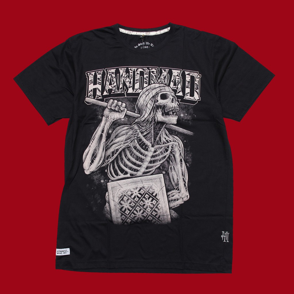 Baju Kaos T-SHIRT "LOMBOK" HANDMAD