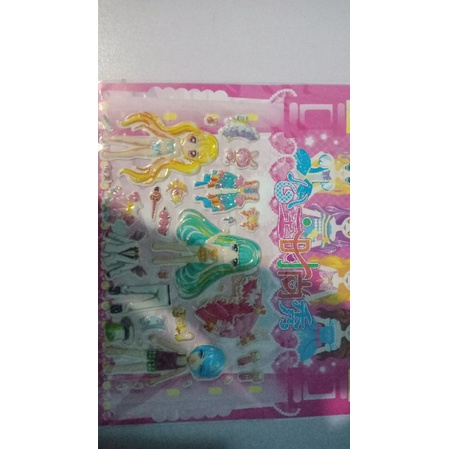 

Sticker Anak-anak Lucu Gambar Princess, Mermaid, Frozen & Food (WAJIB BACA DESKRIPSI)