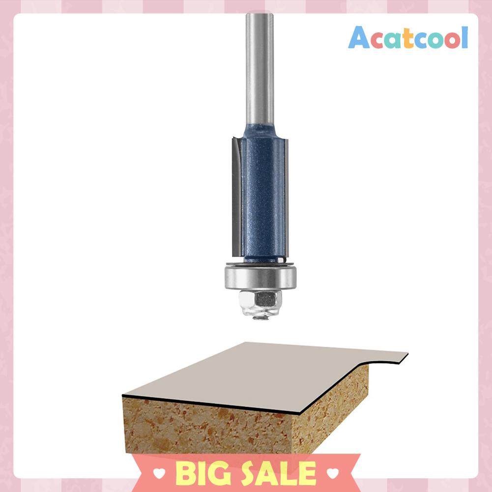 4pcs / set Mata Bor Router Bits 1 / 4 &quot;Untuk Potong / Ukir Kayu