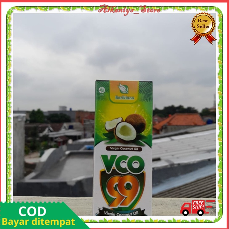 Minyak Kelapa Murni Untuk Rambut Original Ori VCO 99 Virgin Coconut Oil 125 ml Asli Menurunkan Berat