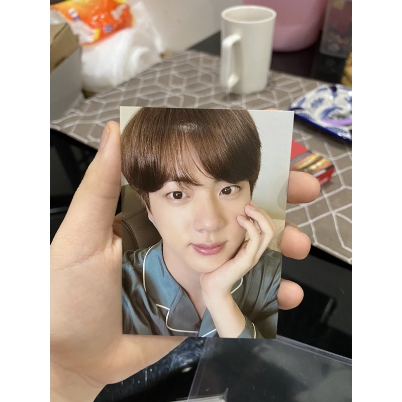 bts seokjin jin be pajama photocard official