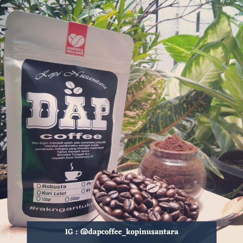 

Kopi Bubuk Robusta Malang kopi Nusantara 100% Kopi Murni 200 gr