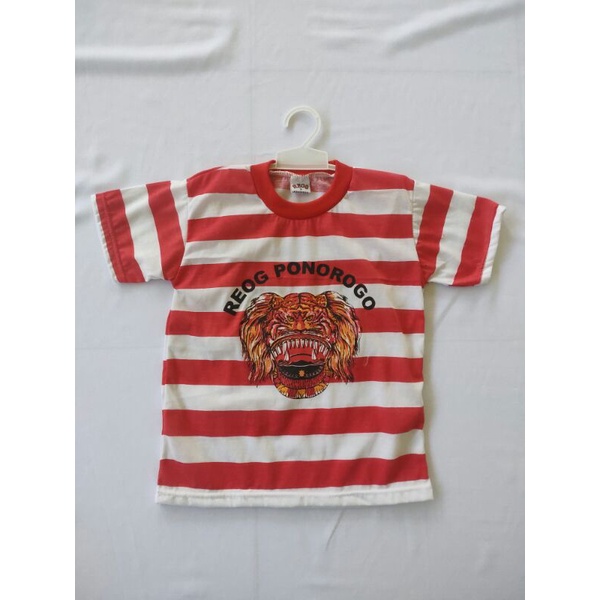 kaos anak reog ponorogo