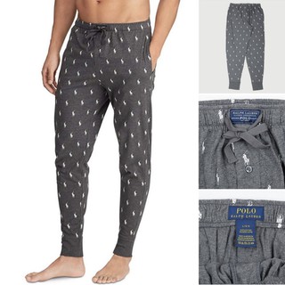 allover pony cotton jogger