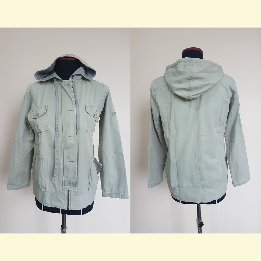 (preloved) Jaket Wanita Brand Corniche Tebal Hangat Lapis Kaos Hoodie