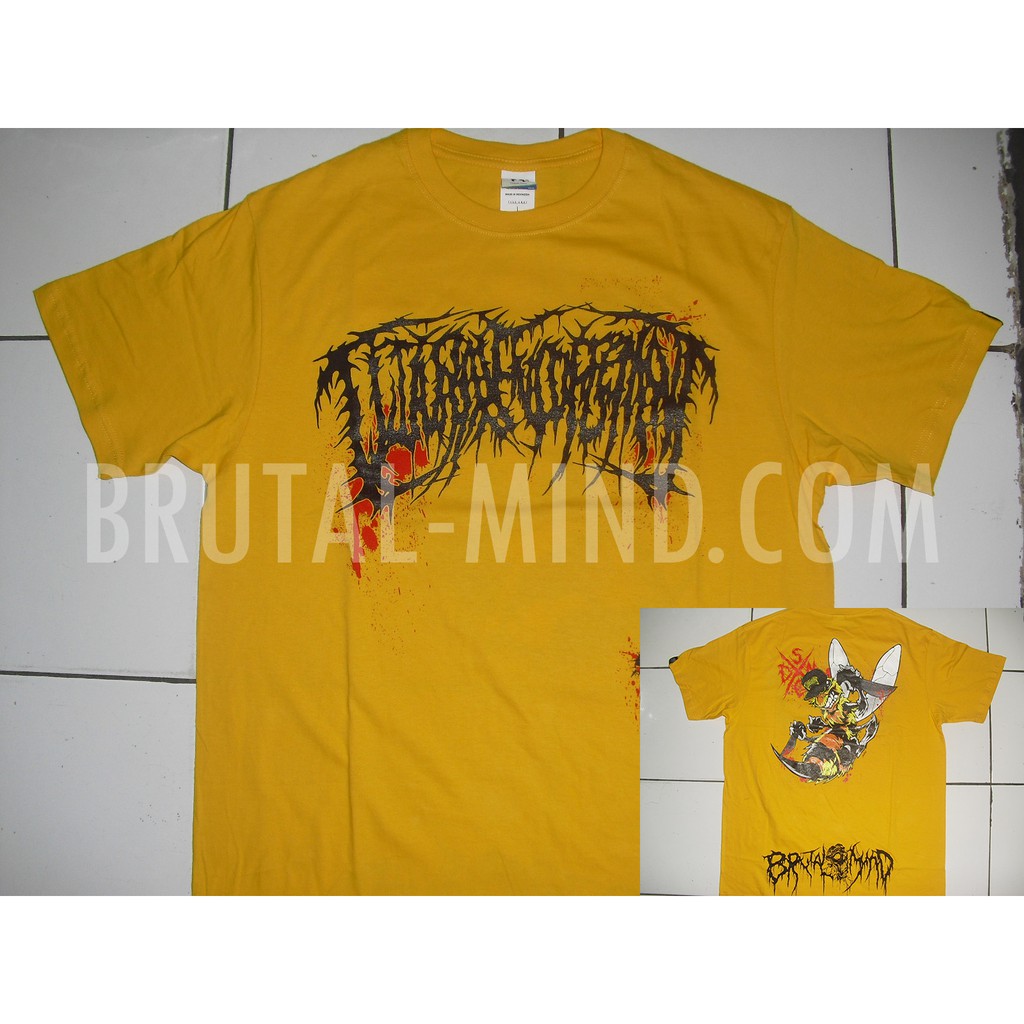 TS - GUTTURAL ENGORGEMENT - Yellow Shirt