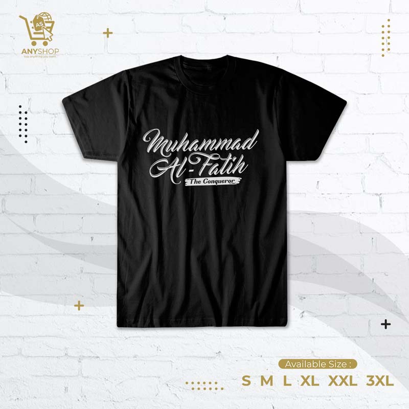 Kaos Baju Muhammad Al Fatih The Conqueror Kaos Islami
