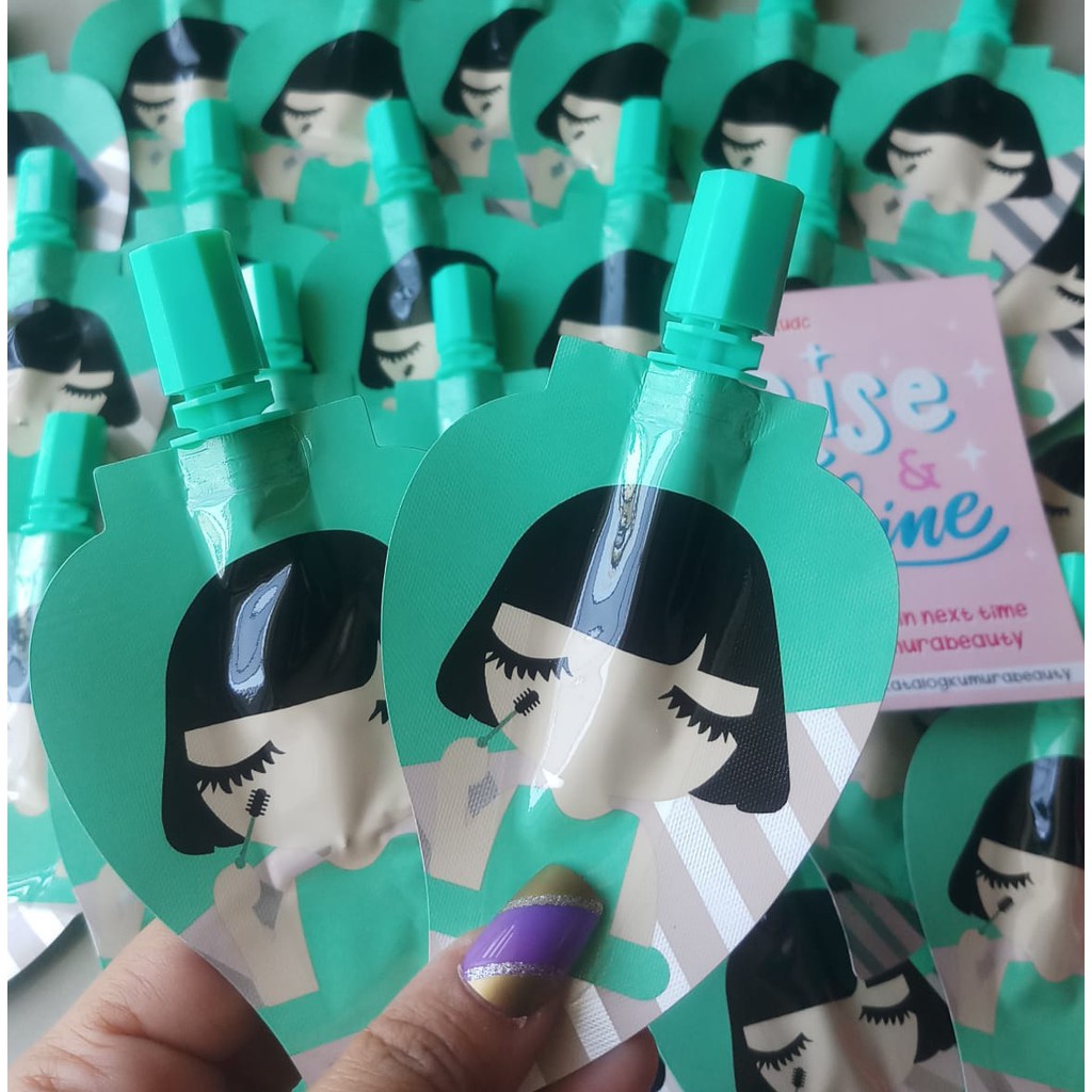 MASCARA HITAM AS CURLING AS FEATHER MASCARA IMAN OF NOBLE