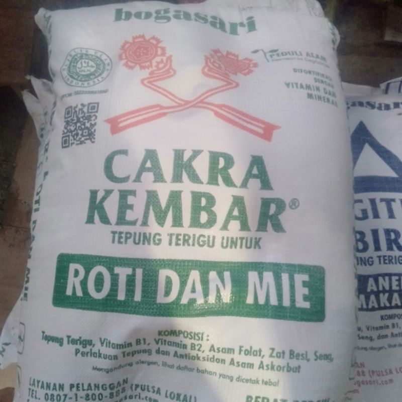 

tepung cakra kembar 25kg