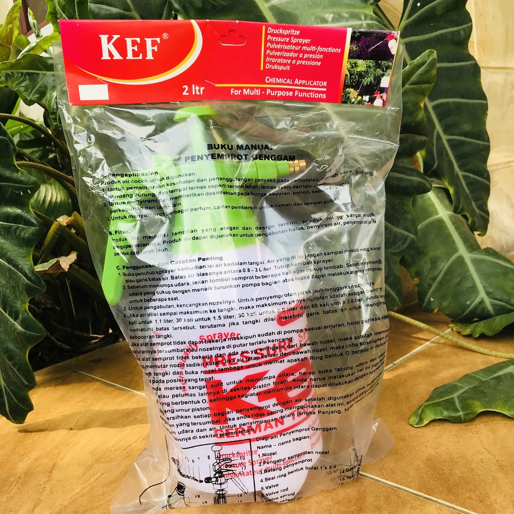 KEF HAND SPRAYER 2 LITER