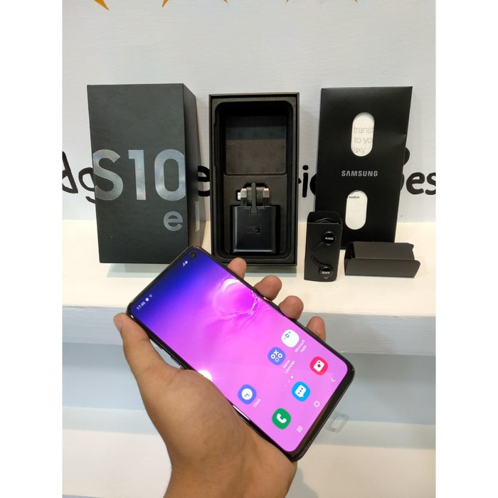 Samsung S10e 128gb 6gb Dual Sim Second Bekas Seken Fullset Shopee Indonesia