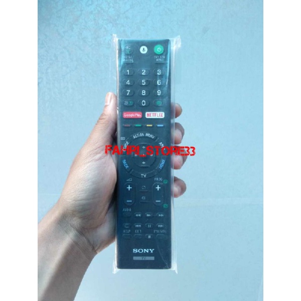 Remote Tv Sony Android RMF-TX200P/ TX202P/ TX300P 100% Baru Google Voice
