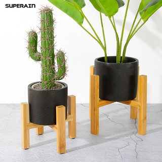 Rak Stand Holder Pot  Bunga Bonsai  Bahan Kayu  Untuk  Taman 