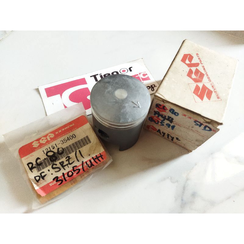 Jual Seher Piston Suzuki Rc Rc Oversize Nol Std Standar Original Sgp Shopee Indonesia