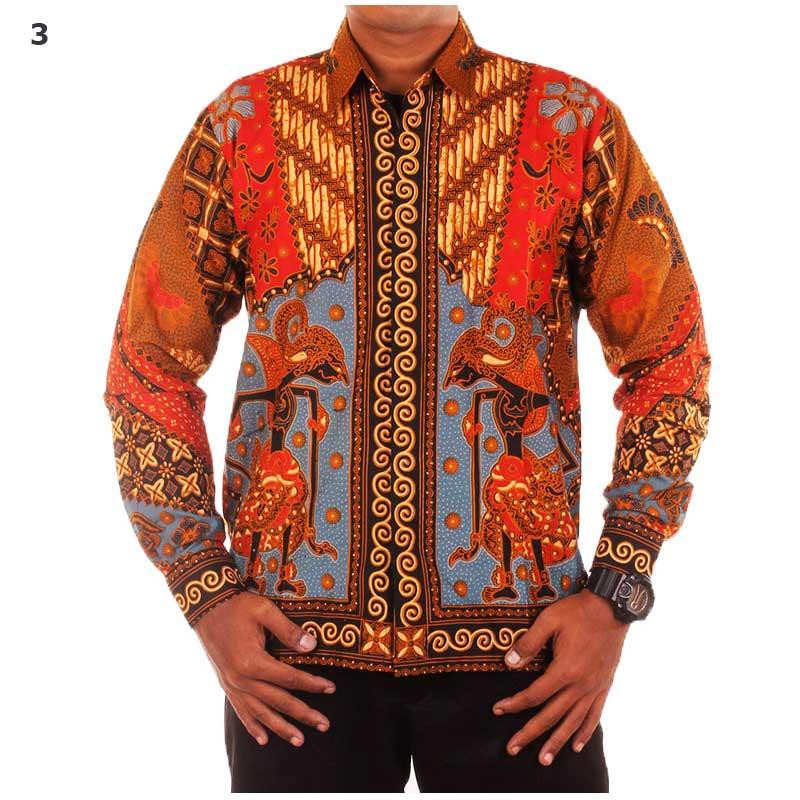 Kemeja Batik I Baju Kemeja Batik Pria Raden Wijaya (Semi Handmade)