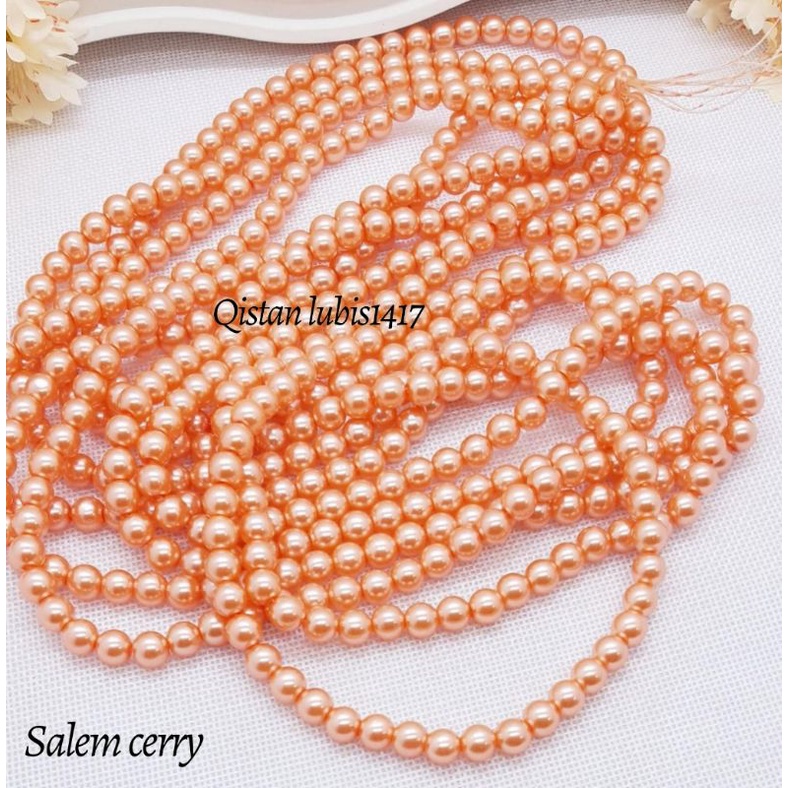 Mutiara berat Salem cerry 8 mm