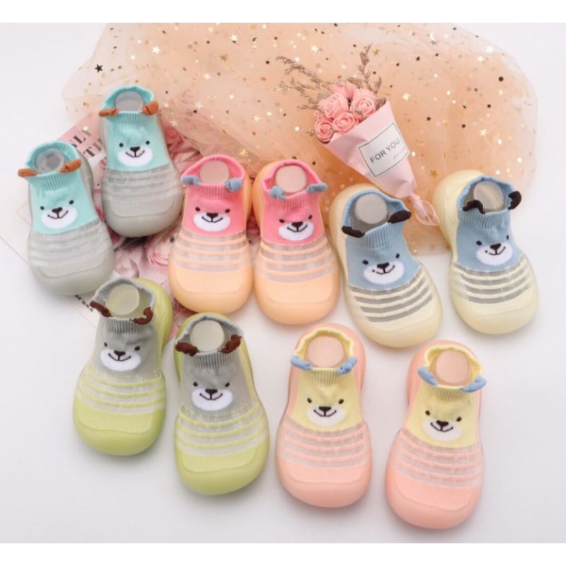 Home-DEEPY Prewalker Baby Shoes Deep Rubber import