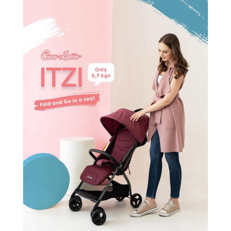 CINGS COCOLATTE Itzi Stroller CL UR660 Kereta Dorong Bayi