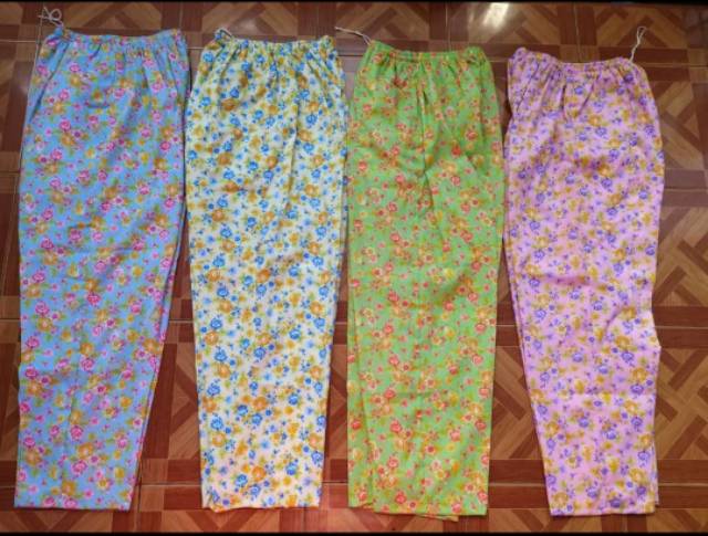 Celana Panjang Jumbo/standar Motif Pants Jumbo