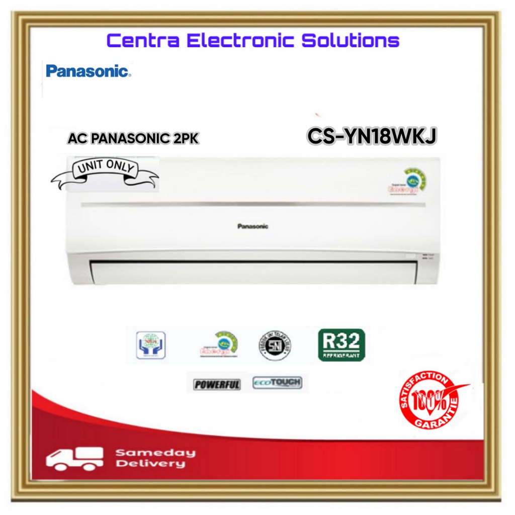 Ac Panasonic 2PK CS/CU-YN18WKJ YN18WKJ 18WKJ CSYN18WKJ CUYN18WKJ 2 Pk - Unit Only