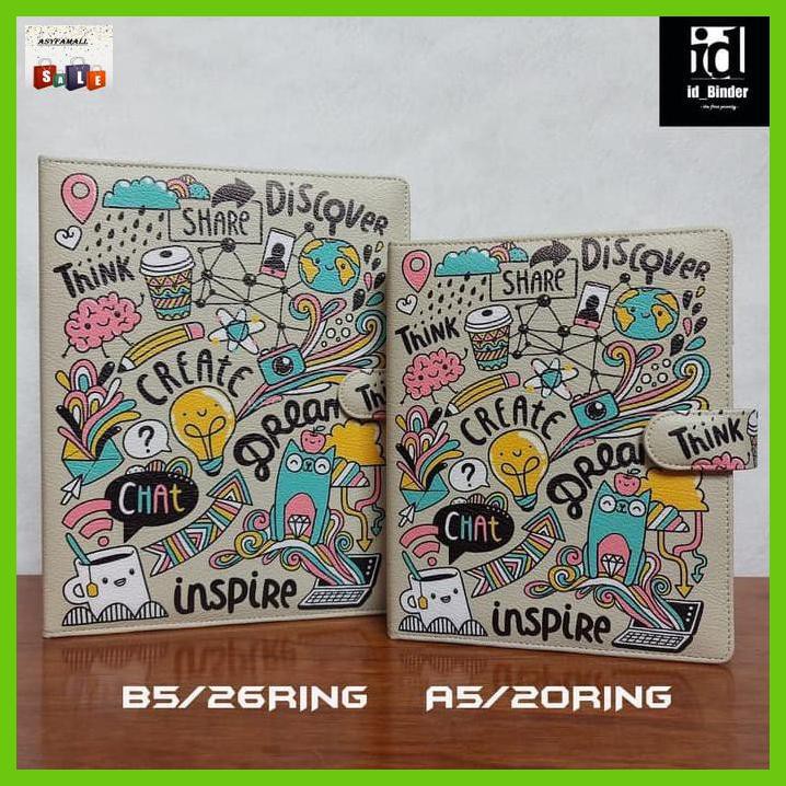 

DOCUMENTO- BINDER PRINTING MOTIP CREATE DREAM A5/RING 20, B5/RING 26 - A5 -ASLIII.