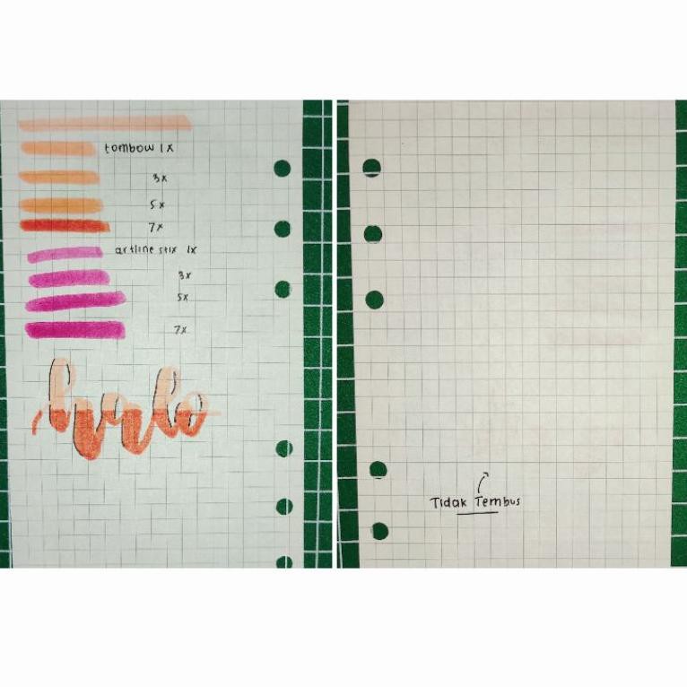 

Ks9Code Loose Leaf Binder A6 A7 100 gsm(promo)O6C4