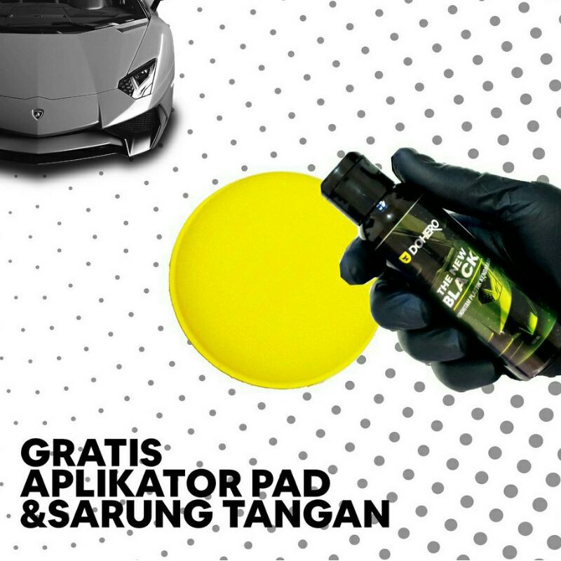 Penghitam Body Motor &amp; Dasboard Mobil Permanen Premium bergaransi ™