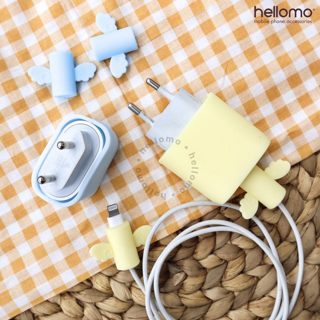 Pelindung Charger iPhone Cable Saver Silikon Pelindung Silicone Kabel Casan Hp