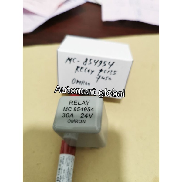 relay lampu mitsubishi ps135 ragasa ps120 new fuso ps190 fm516 24v kaki 3